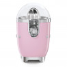 Storcător electric de citrice Smeg CJF11PKEU, 70 W, sistem anti-picurare, bază antiderapantă, roz