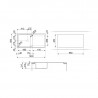 Кухненска мивка Smeg LZ150AV2, 100 см, Материал против надраскване, Лесен за почистване, Бежов
