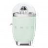 Smeg CJF11PGEU Electric Citrus Juicer, 70 W, Anti-Drip System, Non-Slip Base, Pastel Green