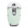 Smeg CJF11PGEU Electric Citrus Juicer, 70 W, Anti-Drip System, Non-Slip Base, Pastel Green