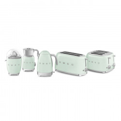 Smeg CJF11PGEU Electric Citrus Juicer, 70 W, Anti-Drip System, Non-Slip Base, Pastel Green