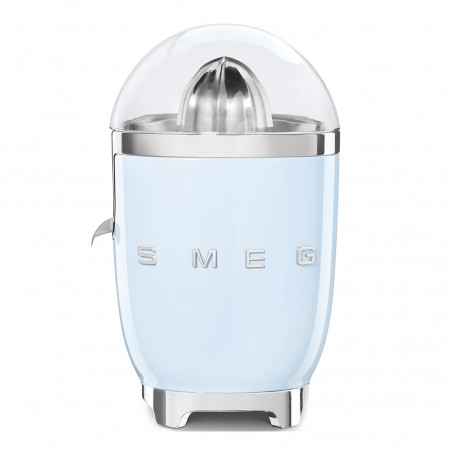 Smeg CJF11PBEU Electric Citrus Juicer, 70 W, Drip-Proof System, Non-Slip Base, Pastel Blue