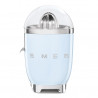 Електрическа цитрус преса Smeg CJF11PBEU, 70 W, Антикапкова система, Противоплъзгаща се основа, Пастелно син