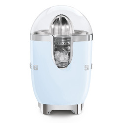 Smeg CJF11PBEU Electric Citrus Juicer, 70 W, Drip-Proof System, Non-Slip Base, Pastel Blue