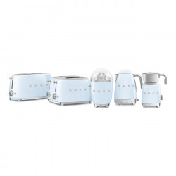 Storcător electric de citrice Smeg CJF11PBEU, 70 W, sistem anti-picurare, bază antiderapantă, albastru pastel