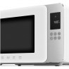 SMEG Collezione MOC01WHMEU 4-in-1 mikrohullámú sütő grill funkcióval, 1900 W, 29 l, 18 program, lágy zárás, hangjelzés, LCD-kijelző, matt fehér
