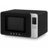 SMEG Collezione MOC01BLMEU 4-in-1 Microwave Oven with Grill, 1900W, 29 L, 18 Programs, Soft-Close Door, Audible Alarm, LCD, Matte Black