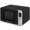 SMEG Collezione MOC01BLMEU 4-in-1 Microwave Oven with Grill, 1900W, 29 L, 18 Programs, Soft-Close Door, Audible Alarm, LCD, Matte Black