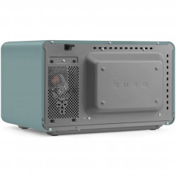 Микровълнова фурна с грил 4в1 SMEG Collezione MOC01EGMEU, 1900W, 29 л, 18 програми, Плавно затваряне, Звуков сигнал, LCD, Зелен