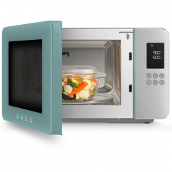 SMEG Collezione MOC01EGMEU 4-in-1 Microwave Oven with Grill, 1900W, 29 L, 18 Programs, Soft-Close Door, Audible Alarm, LCD, Green