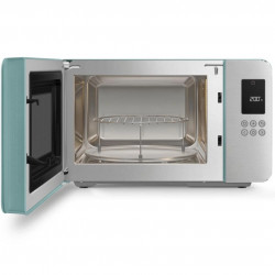 SMEG Collezione MOC01EGMEU 4-in-1 Microwave Oven with Grill, 1900W, 29 L, 18 Programs, Soft-Close Door, Audible Alarm, LCD, Green