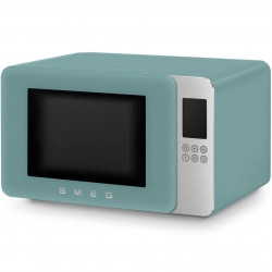 SMEG Collezione MOC01EGMEU 4-in-1 Microwave Oven with Grill, 1900W, 29 L, 18 Programs, Soft-Close Door, Audible Alarm, LCD, Green
