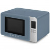SMEG Collezione MOC01SBMEU 4-in-1 Microwave Oven with Grill, 1900 W, 29 L, 18 Programs, Soft-Close, Audible Alarm, LCD, Blue
