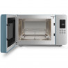 Микровълнова фурна с грил 4в1 SMEG Collezione MOC01SBMEU, 1900W, 29 л, 18 програми, Плавно затваряне, Звуков сигнал, LCD, Син