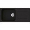 Chiuveta de bucatarie Smeg LZ150A2, 100 cm, Rezistenta la zgarieturi, Usor de curatat, Negru