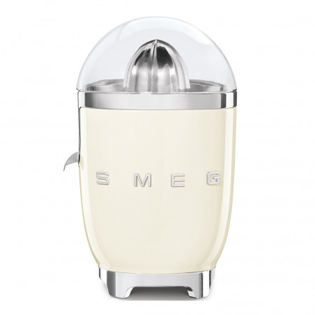 Електрическа цитрус преса Smeg CJF11CREU, 70 W, Антикапкова система, Противоплъзгаща се основа, Крема