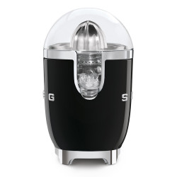 Електрическа цитрус преса Smeg CJF11BLEU, 70 W, Антикапкова система, Противоплъзгаща се основа, Черен