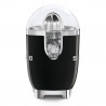 Smeg CJF11BLEU Electric Citrus Juicer, 70 W, Drip-Proof System, Non-Slip Base, Black