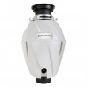 Мелница за хранителни отпадъци/Прасе Smeg KITFD050, 375 W, 0.75 HP, За мивки със сифон 9 см, Антикорозионна защита, Черен/Инокс