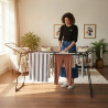 Сушилник за дрехи Kinghoff KH 2045, 30 м, До 25 кг, Сгъваем, Стомана, Черен