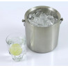 Formă de înghețată Kinghoff KH 1243, 1,5 l, Ø15 cm, perete dublu, mâner pentru transport ușor, oțel inoxidabil