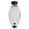 Мелница за хранителни отпадъци/Прасе Smeg KITFD075, 375 W, 0.75 HP, За мивки със сифон 9 см, Антикорозионна защита, Черен/Инокс