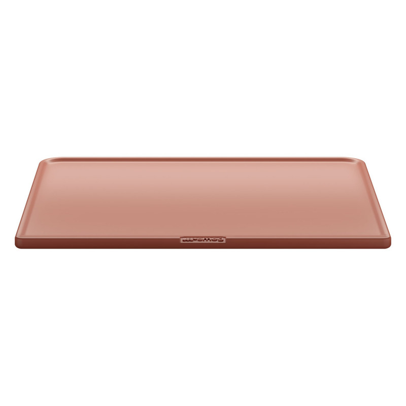 Piatra dreptunghiulara pentru pizza Smeg STONE, 42 cm, Maro