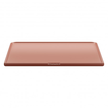 Piatra dreptunghiulara pentru pizza Smeg STONE, 42 cm, Maro