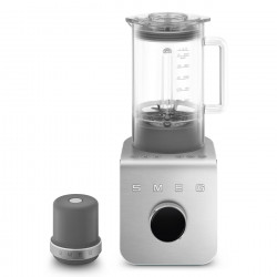 Μπλέντερ Smeg Collezione BLC02EGMEU, 1400 W, 1,5 λίτρα, 22.000 στροφές/λεπτό, 5 προγράμματα, 9 ταχύτητες, Θρυμματισμός πάγου, Ανοξείδωτο ατσάλι, Σμαραγδένιο πράσινο/Ινοξ