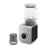 Блендер Smeg Collezione BLC02BLMEU, 1400W, 1.5 л, 22000 об/мин, 5 програми, 9 скорости, Трошене на лед, Неръждаема стомана, Черен/Инокс