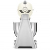 Mixer planetar Smeg SMF04CREU, 800 W, 4,8 l, 10 viteze, funcție de pornire treptată, picioare antiderapante, crem/inox