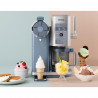 Ninja CREAMi Scoop & Swirl™ NC702EU 13-in-1 fagylaltkészítő, 800 W, 13 program, 3 fokozatú tölcsérkar, CreamiFit, Creamify, 2 db 473 ml-es tál, Személyre szabás, Kék/Szürke