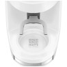 Кафемелачка Smeg CGF03WHEU, 150W, 240 г, Система за завъртане и заключване, Ръчна функция, Бял