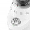 Smeg CGF03WHEU kávédaráló, 150 W, 240 g, forgó- és reteszelő rendszer, kézi üzemmód, fehér