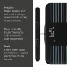 Beurer BF 990 Scale, Up to 180 kg, 15 Functions, Up to 8 Users, LCD, Bluetooth, Wi-Fi, Automatic User Recognition, Black