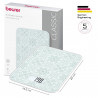 Beurer KS 19 Vintage Kitchen Scale, Up to 5 kg, TARE, Touch Controls, LCD, Glass, Ultra-Thin, White/Gray