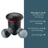 Beurer MG 18 Mini Massager, LED Lighting, Full-Body, Washable Parts, Black