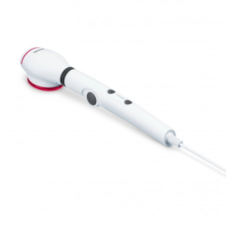 Beurer MG 44 Massager, 6 W, Infrared Heating, 2 Speed Settings, Adjustable Handle, White