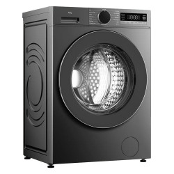 Mașină de spălat cu încărcare frontală TCL F4 FF0844SA0EE, Clasa A (-25 %), 18 programe, 8 kg, 1400 rpm, Turbo Speed, autoStain Removal, MAGIC Flow, Gri