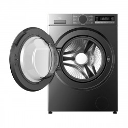 Mașină de spălat cu încărcare frontală TCL F4 FF0844SA0EE, Clasa A (-25 %), 18 programe, 8 kg, 1400 rpm, Turbo Speed, autoStain Removal, MAGIC Flow, Gri