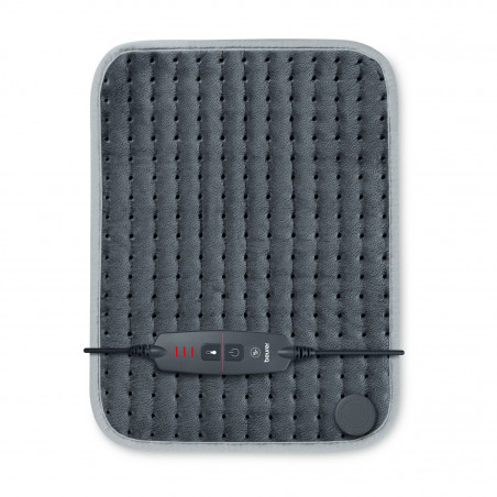 Beurer HK SE elektromos párna, 100 W, 44×33 cm, 3 fokozat, automatikus kikapcsolás, szürke