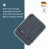 Beurer HK SE elektromos párna, 100 W, 44×33 cm, 3 fokozat, automatikus kikapcsolás, szürke