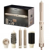 Beurer HT 100 5-in-1 Hair Dryer, 1500 W, 3 temperature settings, 3 speed settings, 50–80 °C, ion function, 75 dB, Beige