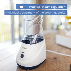 Beurer SI 31 Steam Humidifier, 5–15 min, Low Noise, LED Indicator, White