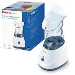 Beurer SI 31 Steam Humidifier, 5–15 min, Low Noise, LED Indicator, White