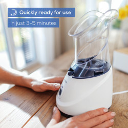 Beurer SI 31 Steam Humidifier, 5–15 min, Low Noise, LED Indicator, White