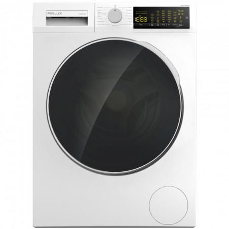 Finlux FXA10 12T Washing Machine, Class A, 15 Programs, 10 kg, 1200 rpm, Delayed Start, Electronic Display, White