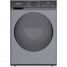 Crown CWM10J12BLDCIX Washing Machine, Class A, 10 Programs, 10 kg, 1,400 rpm, Steam Wash, BLDC Motor, Stainless Steel