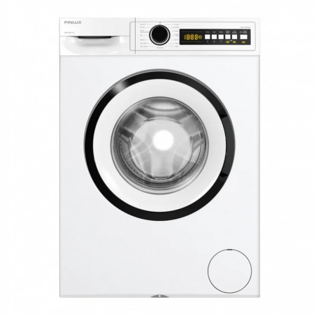 Finlux FXN 1071 T2 mosógép, A osztály, 15 program, 6 kg, 1200 fordulat/perc, késleltetett indítás, LED-kijelző, fehér