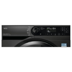 AEG TR8394CDE szárítógép, C osztály, 118 l, 9 kg, LED-kijelző, AbsoluteCare, MixDry, WiFi, fekete